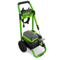 Мойка высокого давления с портом на два аккумулятора Greenworks GDPW60DP 60V (250 бар) бесщеточная аккумуляторная